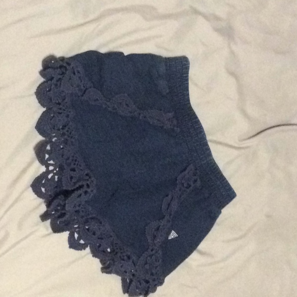 Girls navy blue shorts